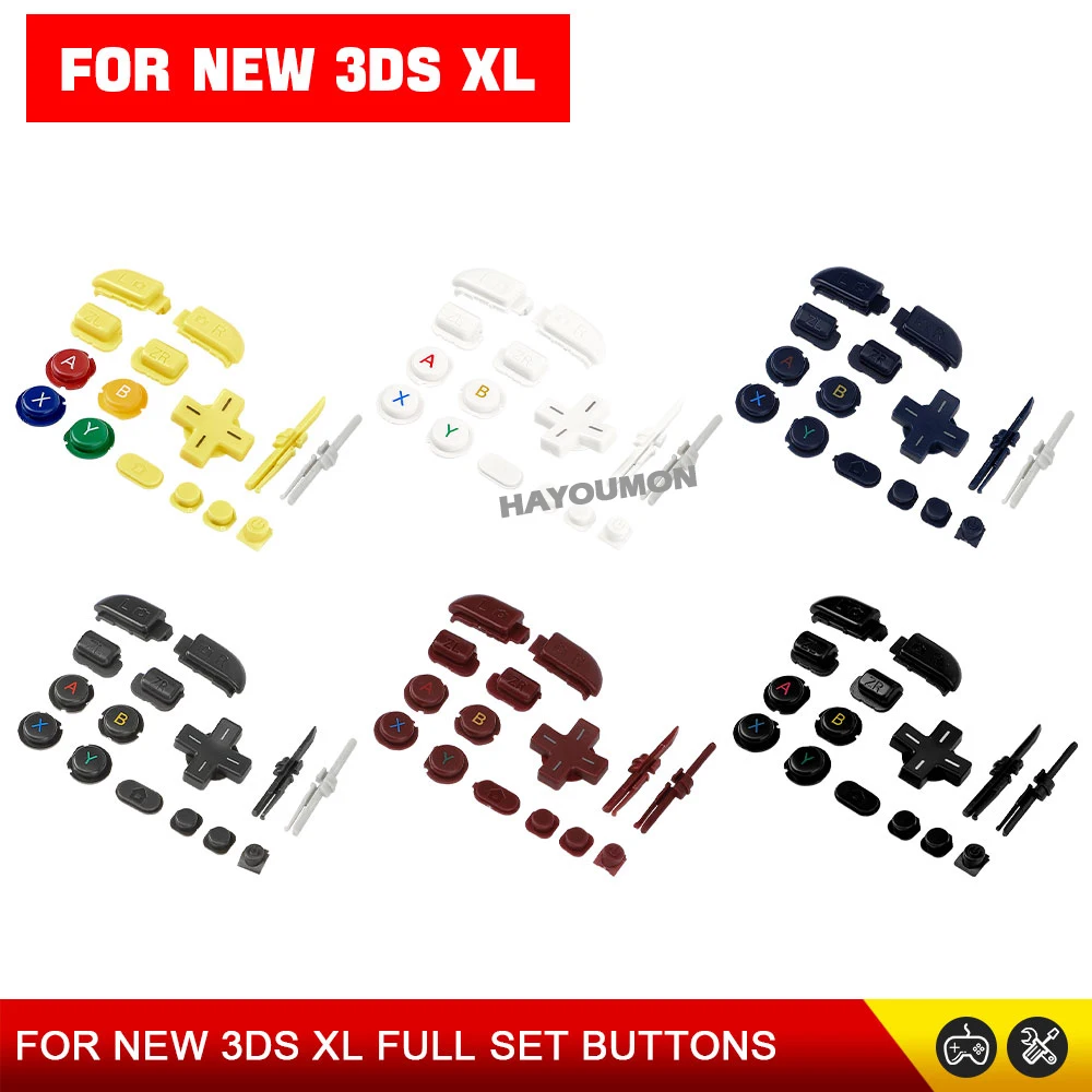 Gaming Console Buttons - Botones ABXY y D-Pad para NEW