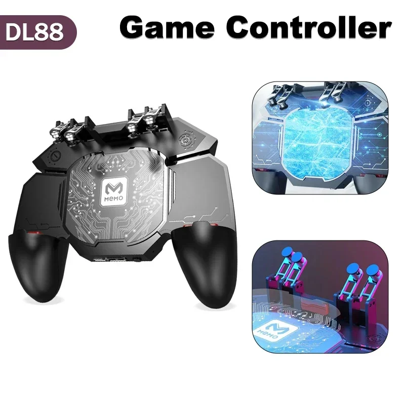 MEMO DL88 ventilador enfriador - Gaming Console For Phone reseña y precio