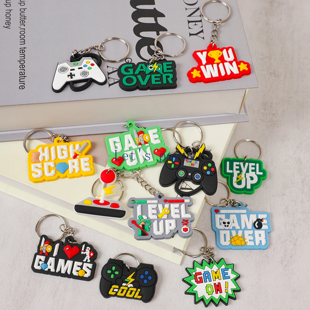 13 Uds. Llavero de PVC con tem - Gaming Console Keychain reseña y precio