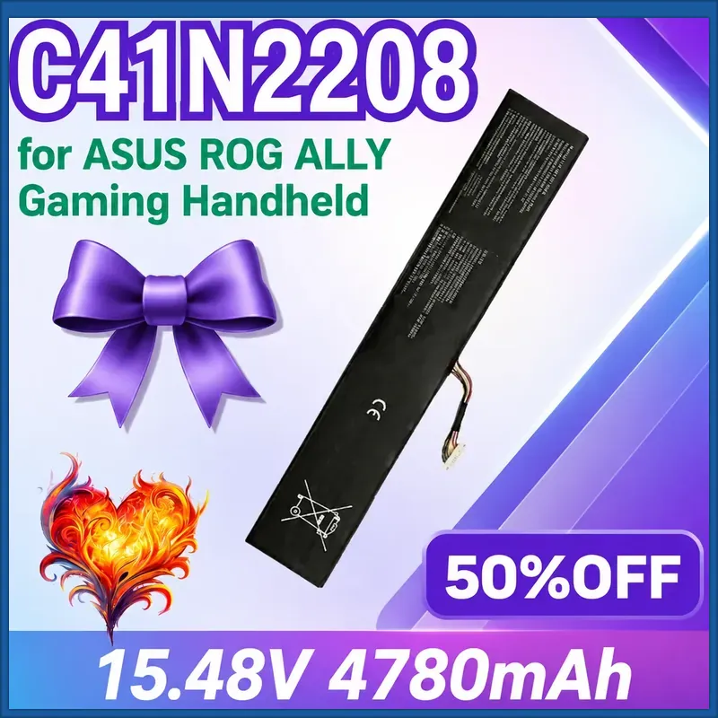 Nueva Batería C41N2208 de 4780 - Gaming Console Rog Ally reseña y precio